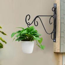 Suporte de metal para plantas, gancho de pendurar na parede, 25cm, para decoração de plantas, jardim, varanda, 1 peça 2024 - compre barato