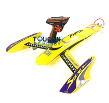 H660 RTR Kevlar Electric RC Boat 100KM/H RadioSys Battery Brushless Motor Yellow THZH0043 2024 - buy cheap