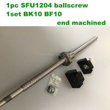 12mm sfu1204 1200 1500 mm bola parafuso final usinado + rm1204 bola porca bk10 bf10 apoio final para cnc 2024 - compre barato