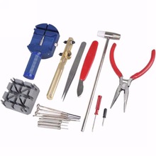 16pcs/Set Wrist Watch Repair Tools Set Kit Opener Pin Remover with Case New 2024 - buy cheap