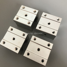 4pcs/lot SBR25UU SBR30UU 25mm 30mm Linear Ball Bearing Block CNC Router SBR25 30  linear guide 3D 2024 - compra barato