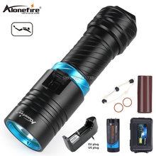 Alonefire DV30 2000LM Cree XM-L2 LED Diving Flashlight Torch 100M Underwater Waterproof Scuba Lantern + 26650 Battery + Charger 2024 - buy cheap