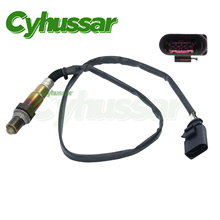 Sensor de oxígeno para coche, accesorio compatible con VW PASSAT 1,4, 1,6, FSI 0258010036, 0258986602, 011906262CF, 022906262AF, 4 cables, trasera, Lambda 2024 - compra barato