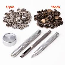 30pcs 10mm metal push button + tool set for leather goods leather 2024 - buy cheap