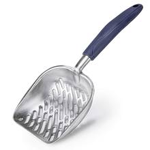 Solid Aluminum Alloy Cat Litter Scoop Sifter Deep Shovel With Flexible Long Handle 2024 - buy cheap