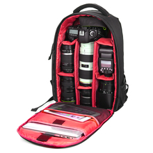 Уличный износостойкий рюкзак для цифровой камеры DSLR и видеокамеры Водонепроницаемый Многофункциональный дышащий рюкзак для фотокамеры 2024 - купить недорого