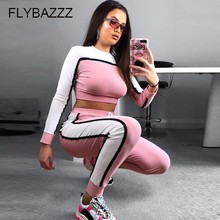 Women Yoga Set Gym Clothing Patchwork Seamless Leggings+Cropped Top Workout Sport Suit Women Long Sleeve Fitness Set Sportwear 2024 - buy cheap