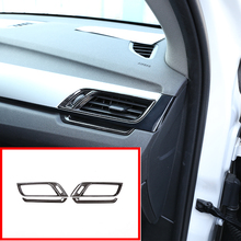 4 Pcs For BMW X1 f48 2016-2019 For BMW X2 F47 2018 Black Wood Grain ABS Side Air-Conditioning Vent Cover Trim Car Accessory 2024 - buy cheap