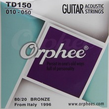 Orphee TD150 Acoustic Guitar String 010-050 Music Wire 80/20 Bronze String 6pcs/set Guitar Accessories 2024 - buy cheap