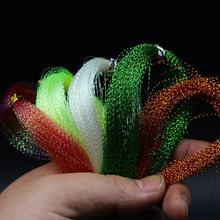 3 Packs Random Color Wisted Flashabou Holographic Tinsel Fly Fishing Tying Crystal Flash For Jig Hook Lure Making Material 2024 - buy cheap