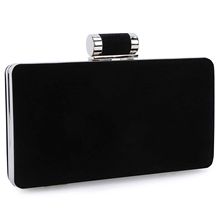 FGGS Women's Formal Evening Bags Velvet Wedding Prom Party Clutch Purses 2024 - buy cheap