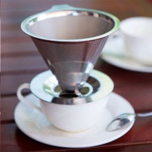 Инструменты для дома и кухни кофейные фильтры для многократного использования из нержавеющей стали Чайный фильтр кофейные фильтры капельница для кофе 2024 - купить недорого