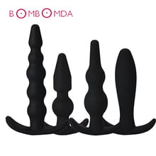 Smooth Silicone Dildo Vibrator Male Prostate Massage Anal Plug G Spot Butt Plug Anal Toys Adult Masturbation Sex Toys for Couple 2024 - buy cheap
