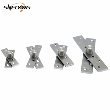 Stainless Steel Pivot Hinge Hidden Cabinet Hinge 75/95/100/150mm 360Degree Rotatary Cupboard Conceal Furniture Pivot Hinge 2024 - buy cheap