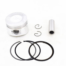 High Quality Motorcycle 52.4mm Piston 15mm Pin Ring Set For GY6-125 152QMI Moped Scooter Dirt Bike TaoTao 2024 - buy cheap