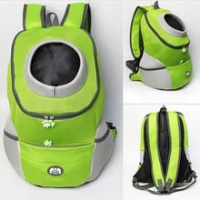 Bag for Dogs Travel Double Shoulder Backpack Dogs Bag Carrying Bleathable Mesh Pet Carrier Dog front Chest Backpack for Hiking29 2024 - buy cheap