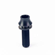 LOT 4 Black M5 x 16mm GR5 Titanium Screw Bolts With Washer For Bicycle Kettle 2024 - buy cheap