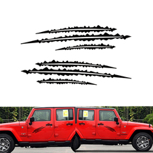 2 pcs Car Vinyl Sticker Scratch Stripe Styling Claw Marks 55 x 12.5 cm Car decoration Car Decal 2024 - buy cheap