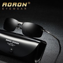 AORON Polarized Sunglasses Men Rimless Square Driving Points For Men Sunglasses Male Glasses UV400 Eyewear 2024 - buy cheap