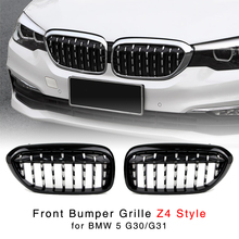 Front Bumper Grille For BMW 5 Series G30 G31 G38 2017 2018 2019 Kidney Diamond Grill With Z4 Style 2024 - buy cheap