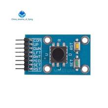 TZT Five Direction Navigation Button Module for MCU AVR Game 5D Rocker Joystick Independent Keyboard for Arduino Joystick Module 2024 - buy cheap