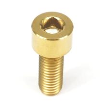 M10x25mm Pitch 1.5mm Column Head Golden GR5 Titanium Bolts For Motorcycle 2024 - buy cheap