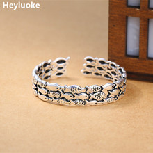 2019 Rushed Animal Vintage Hot Sale 100%   Naughty Three Rows Of Fish Chain Women Bangles Jewelry Gift 2024 - buy cheap