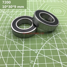 2021 New Axk Abec-7 7200 7200c 2rz Hq1 P4 Db A 10*30*9 Mm Sealed Angular Contact Bearings Speed Spindle Cnc Si3n4 Ceramic Ball 2024 - buy cheap