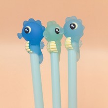 Ellen Brook 1 Piece Kawaii Cute Cartoon Seahorse School Office Supplies Stationery Gel Pen Creative Gift 2024 - buy cheap