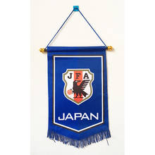 2018 Чемпионат мира по футболу Япония Национальный футбол 36 см * 23 см размер двухсторонние рождественские украшения висящий флаг баннер подарки 2024 - купить недорого