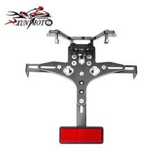 Motorcycle Parts Frame Rear Adjustable License Plate Mount Holder Bracket Lamp For 2005 2006 2007 2008 SUZUKI GSXR1000 GSXR 1000 2024 - buy cheap