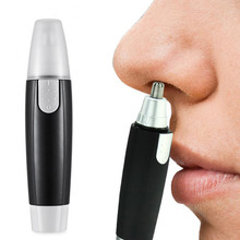 1 pc Black Electric Nose Ear Hair Trimmer for Men Women Painless Trimming Water Resistant Edge Blades 2024 - buy cheap