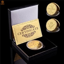 2015 Shooting Game CS.GO Counter Strike Global Offensive Gold Plated Replica Metal Commemorative Coin W/Luxury Box 2024 - buy cheap