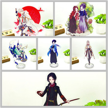 Touken ranbu bonecos de ação on-line, bonecos katsugeki touken ranbu kazuki kogitsunema de 15cm, modelo de decoração para cosplay 2024 - compre barato