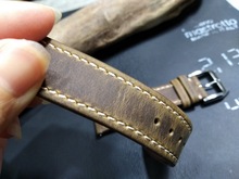 Handmade high quality 20 21 22 mm Quick installation Genuine Leather Watchband watch accessories Straps Vintage Watch Bracelet 2024 - buy cheap