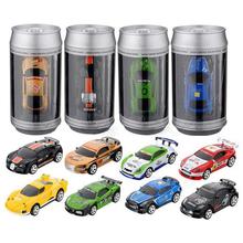 20KM/H Coke Can Mini RC Car Radio Remote Control Race Racing Car Toy For Kids Micro Racing Car 4 Frequencies Educational Gift 2024 - buy cheap