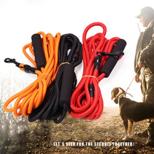 Coleira de nylon para cachorro, corda bold de alongamento para escalada 2m 3m 5m 10m para treinamento especial de rastreamento 2024 - compre barato