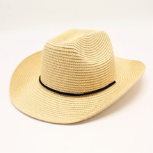Шляпа соломенная Мужская Федора мужская шляпа от солнца Женская мужская летняя пляжная шляпа от солнца Кепка крутая женская шляпа 2024 - купить недорого