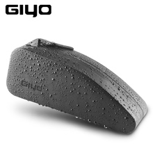 Giyo bolsa de bicicleta à prova de chuva, cesta de ciclismo para suporte frontal de bicicleta, bolsa triangular para ciclismo mountain bike e de estrada 2024 - compre barato