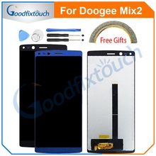 5,99 "ЖК-экран для Doogee Mix 2 ЖК-дисплей + кодирующий преобразователь сенсорного экрана в сборе сенсорная панель для Doogee Mix2 запасные части 2024 - купить недорого