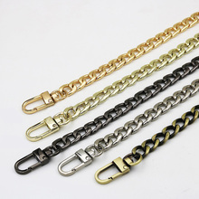 120cm Metal Chain for Shoulder Bags Handbag Handle Silver Gold DIY Belt For Bag Straps Double woven Iron Chain Bag Accessories 2024 - buy cheap