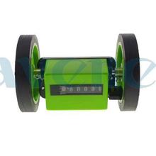Plastic Yards Counter Mechanical Length Counter Rolling Wheel Drive Ratio:1:3 For Pringting/Artificial Leather 2024 - buy cheap