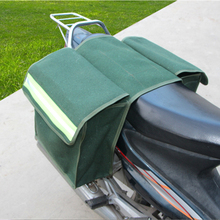 1 пара универсальных мотоциклетных седельных сумок для багажа, простая Холщовая Сумка для шлема 2024 - купить недорого