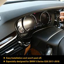 Cubierta decorativa para salpicadero de coche, embellecedor de fibra de carbono para BMW serie 5, G30, 2017-2018, accesorios para coche, nuevo, 1 unidad 2024 - compra barato