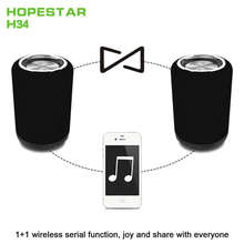 Hopestar H34 Mini Bluetooth Speaker Portable Wireless Waterproof Handfree Hifi Stereo Bass Player Power Bank Support Usb Tf Fm 2024 - buy cheap