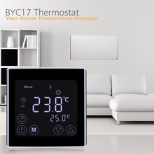 BYC17GH3 LCD Touch Screen Room Underfloor Heating Thermostat Weekly Programmable Thermoregulator Temperature Controller 2024 - buy cheap