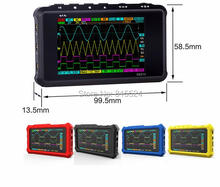 Dso213-osciloscópio digital, portátil, quad para braço, 4 canais, 100mhz, mini nano, 8m, flash, atualização do dso203 2024 - compre barato