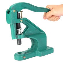 Manual Hand Pressure Snap Pressing Machine Clamp Snap Clip On Tool Metal Green Rivets Molds Snaps Button installation tool 2024 - buy cheap