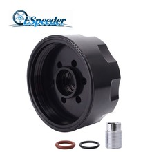 ESPEEDER Car Parts Aluminum Alloy Fuel Filter Adapter For 01-16 DURAMAX LB7/LLY/LBZ/LMM/LML Chevy GMC Diesel Black 2024 - buy cheap