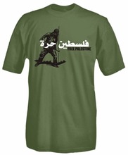 2019 verão homens de alta qualidade t livre palestina a101 palestina intifada sem guerra algodão bandeira camiseta moda 2024 - compre barato